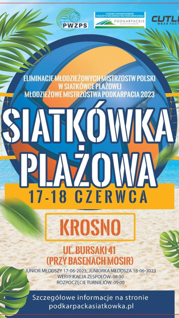 Siatkówka plażowa. Eliminacje Młodzieżowych Mistrzostw Polski