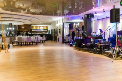 Sala bankietowa podczas imprezy