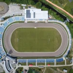Stadion miejski z drona