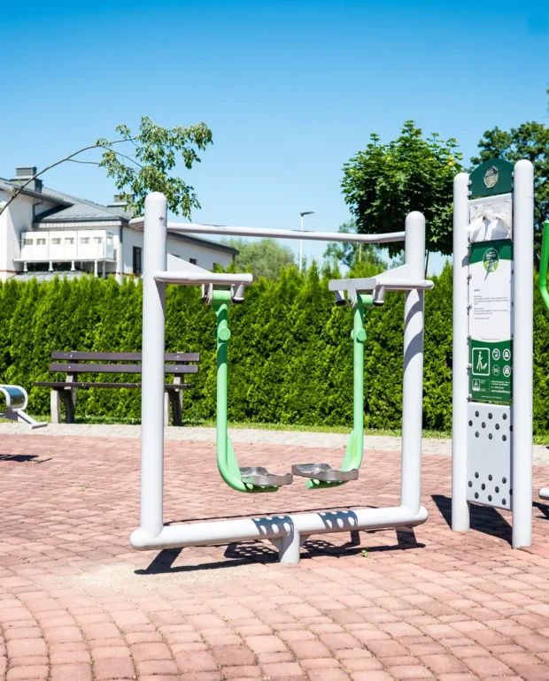 Fitness park na świeżym powietrzu